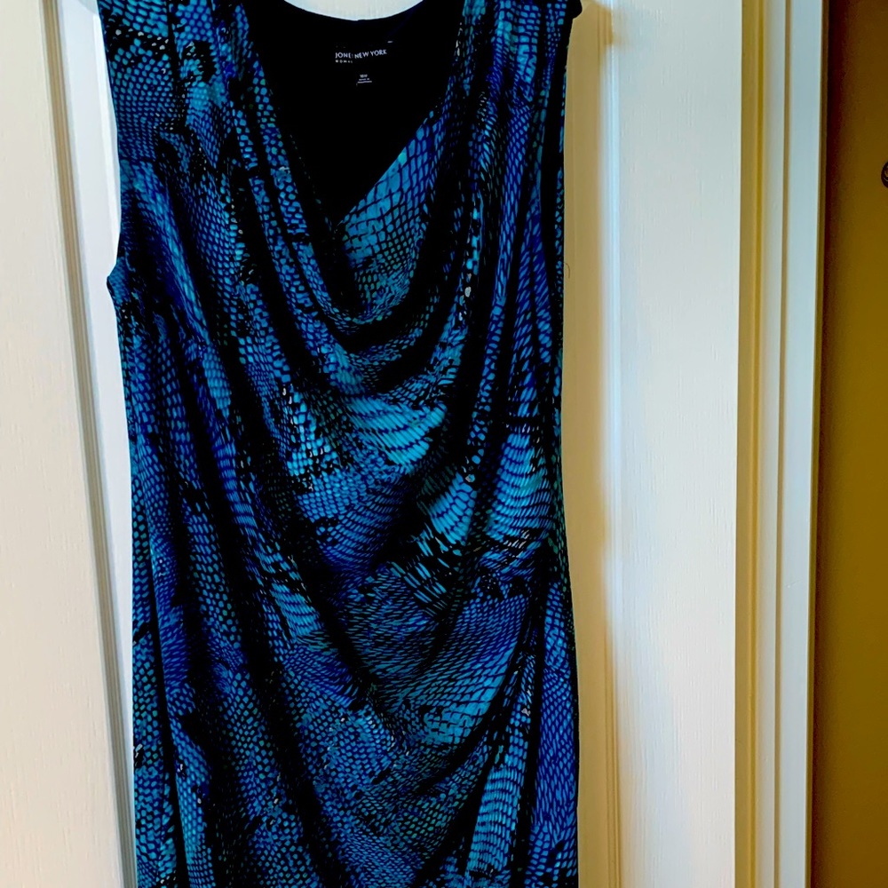 Jones New York Animal Print Dress
